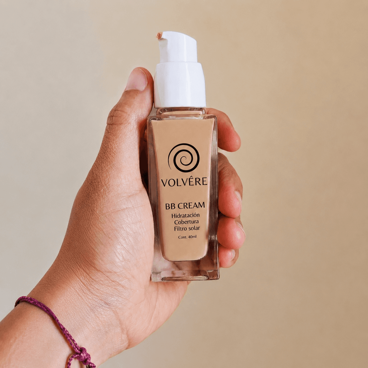 Textura de la BB Cream de Volvêre